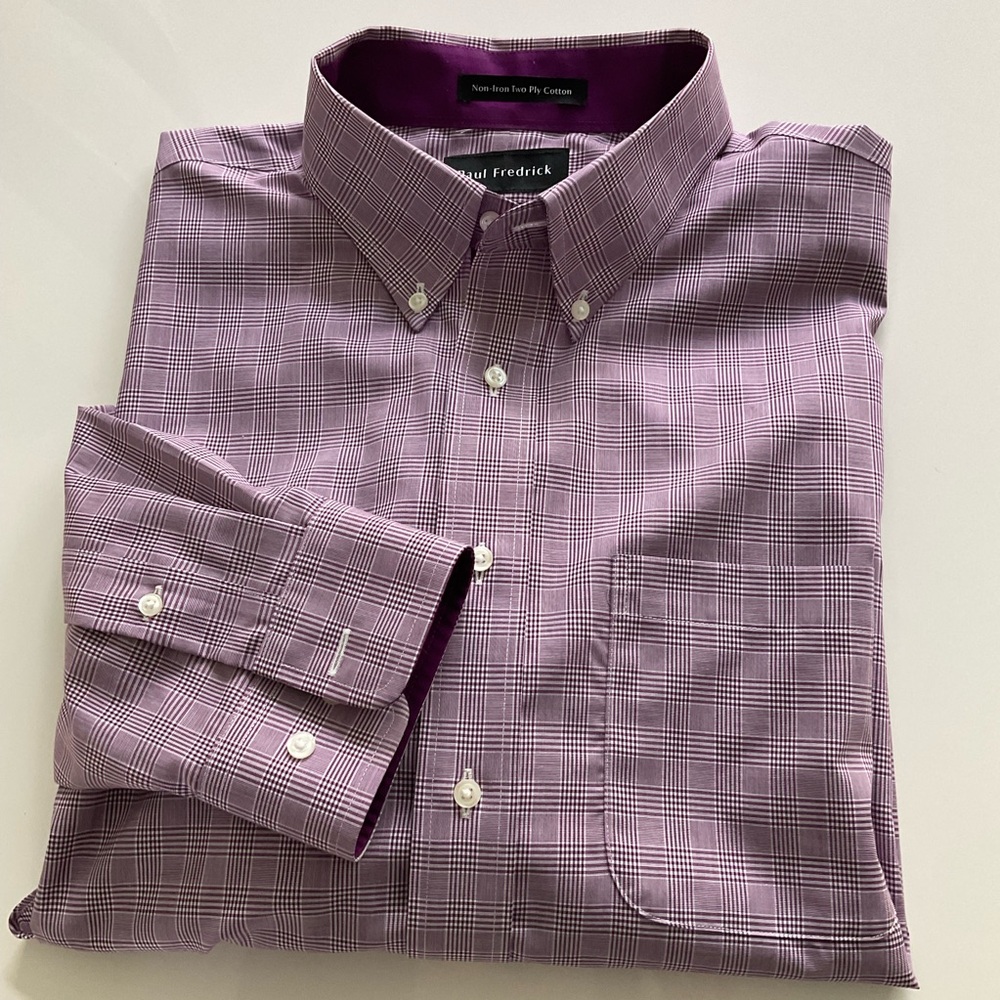 Paul Frederick Classic Fit Button Down Shirt